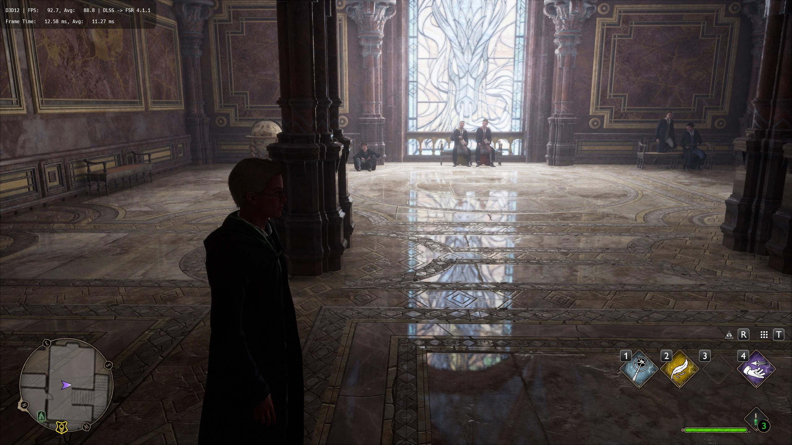 screenshots dlss amd Hogwarts Legacy, DLSS to FSR 4.1.1